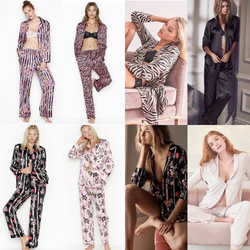 Victoria's secret pajamas set luxury LONG SET