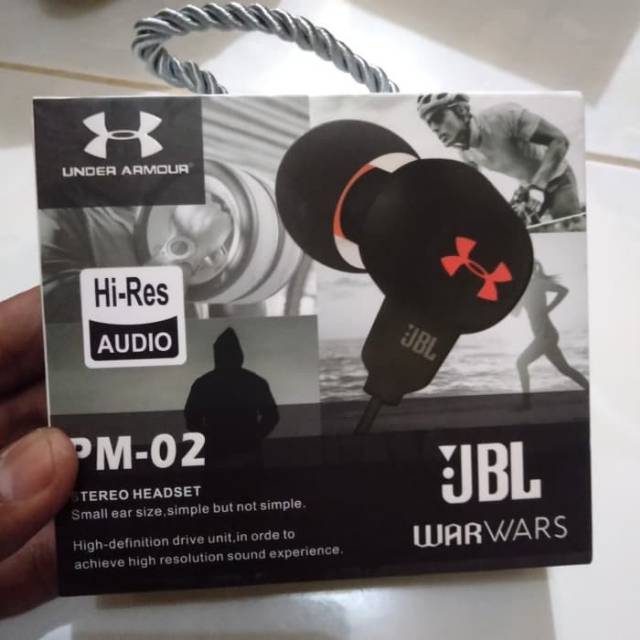 HEADSET EARPHONE JBL PM 02