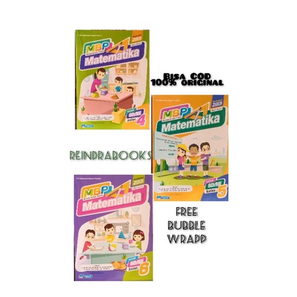 Bestseller MBP Matematika SD/MI kelas 4.5.6 K13 edisi revisi