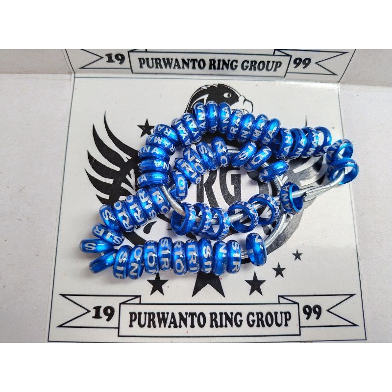 Ring Burung Merpati, Nuri, Sun Courne, Indian Ringneck, (Model Donat Laser pendamping /  Slim)