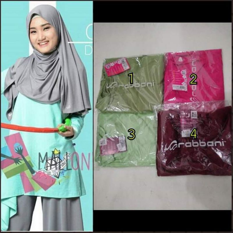 Hijab Pashmina Rabbani selendang helga • Ready • BISA COD • ORI by Rabbani