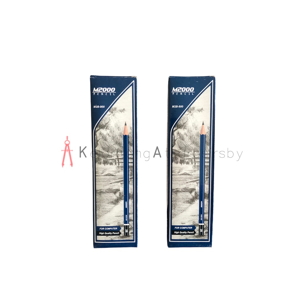 

Pencil / Pensil 2B (12pcs) M2000 / Montana Biru