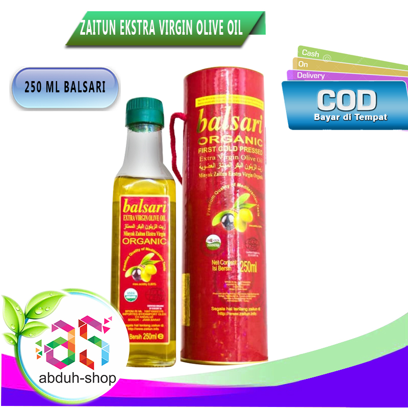 

Minyak Zaitun Ekstrak Virgin Organik Balsari 250 Ml