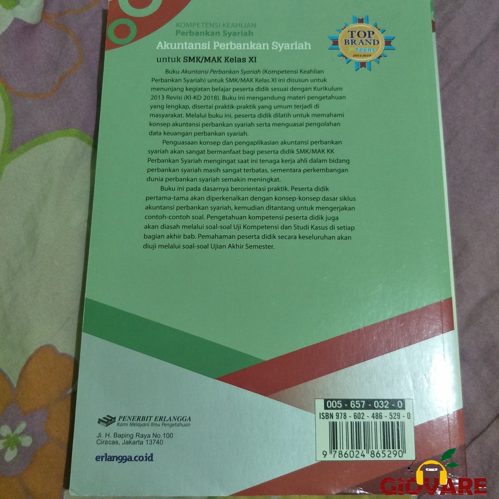 BUKU AKUNTANSI PERBANKAN SYARIAH KELAS 11 Erlangga Kurikulum 2013-3