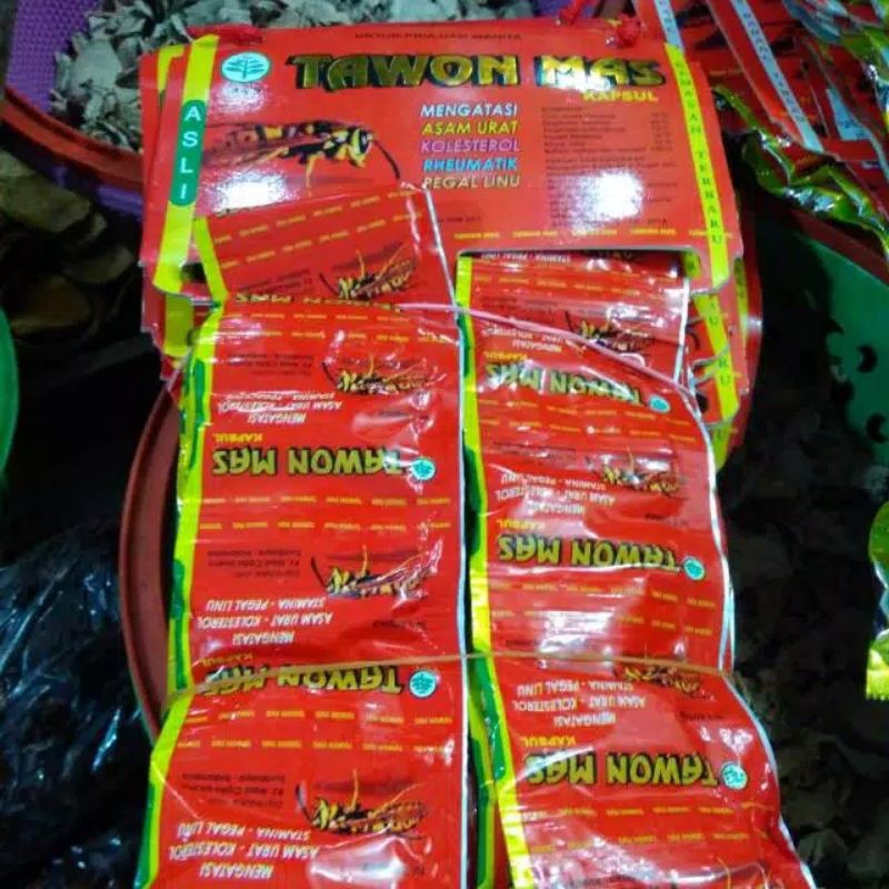 Tawon Mas Herbal Kapsul nyeri sendi rematik