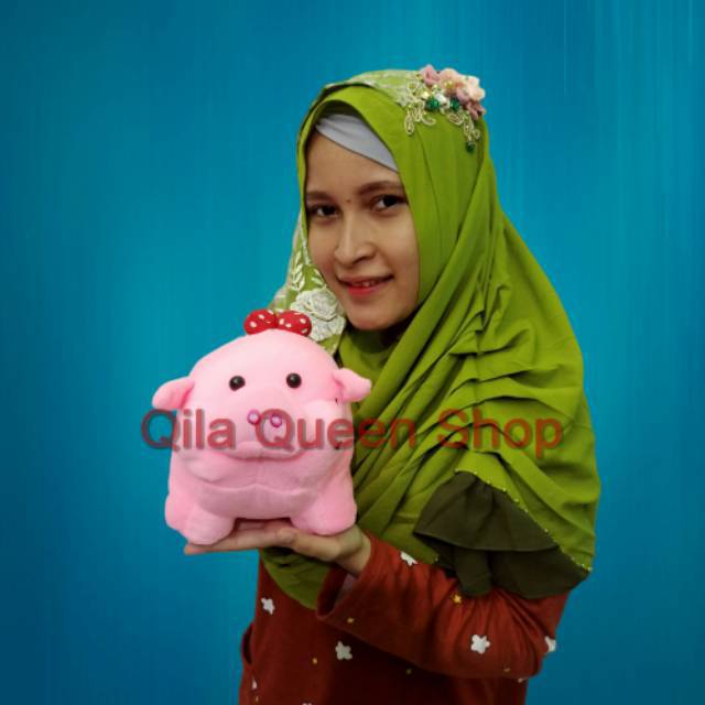 Boneka babi pita S murah TERLARIS bisa cod