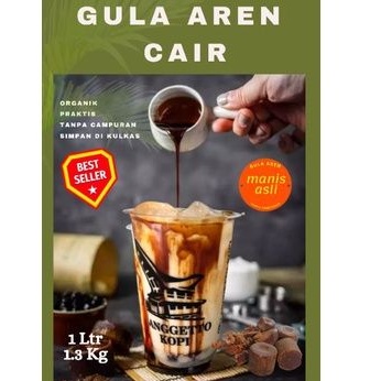 

gula aren cair asli murni 1ltr. 1.3kg