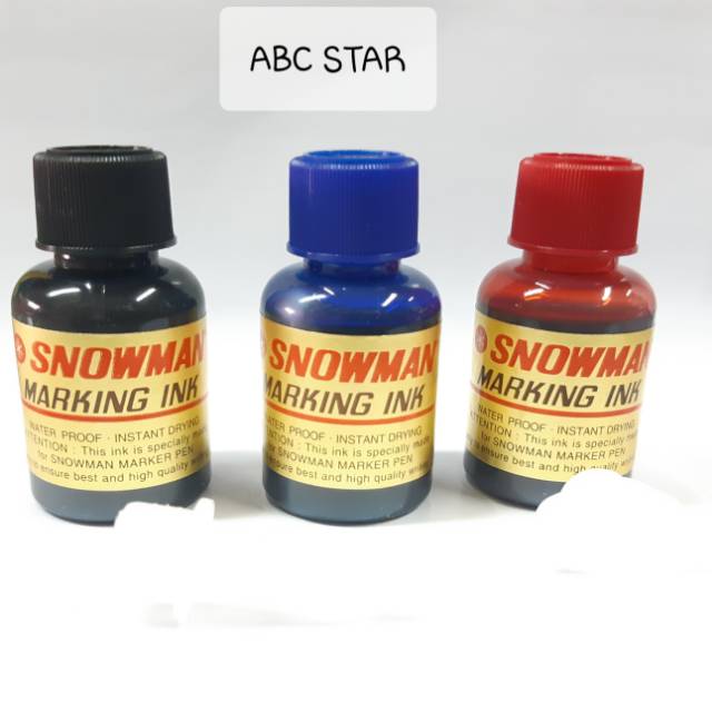 

Tinta Spidol permanen/Refill Permanen Ink