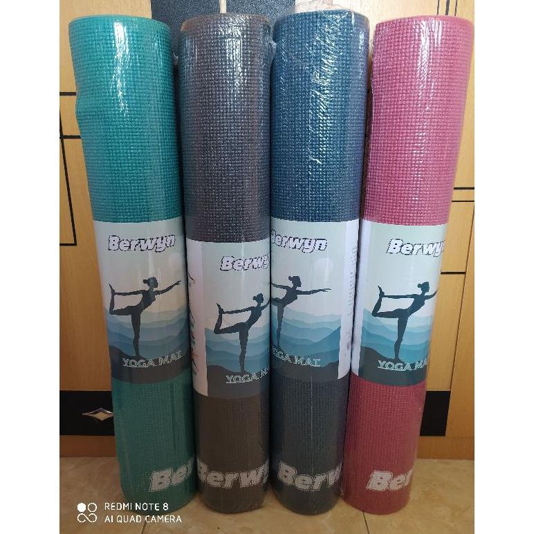 Ace Hardware Matras Yoga Berwyn. Grey, Pink, Blue & Tosca / Yoga Mat