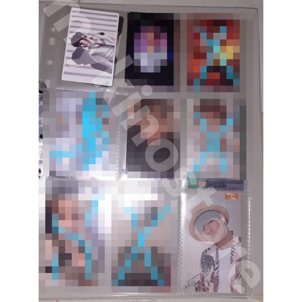 READY STOCK PHOTOCARD BTS OFFICIAL BBQ GRUP TAEHYUNG V JIMIN INDONESIA INA