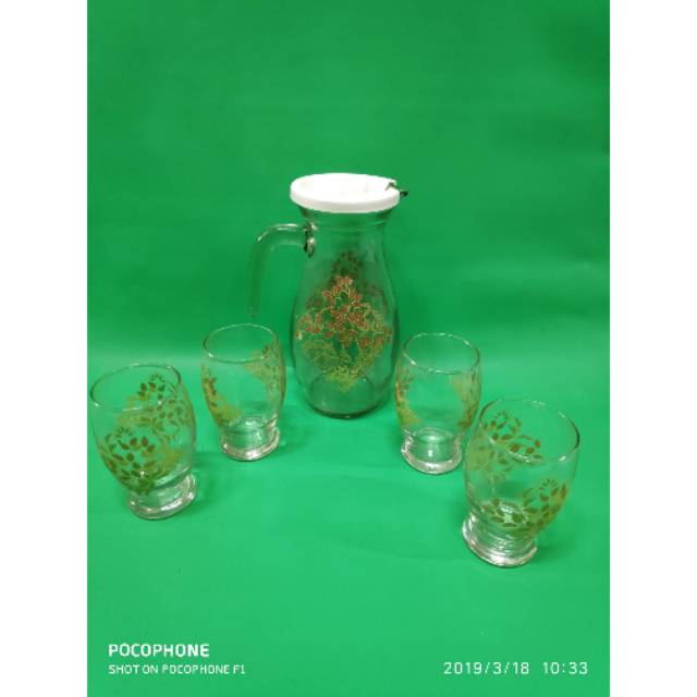 Drink Set Tanoshii Gelas set