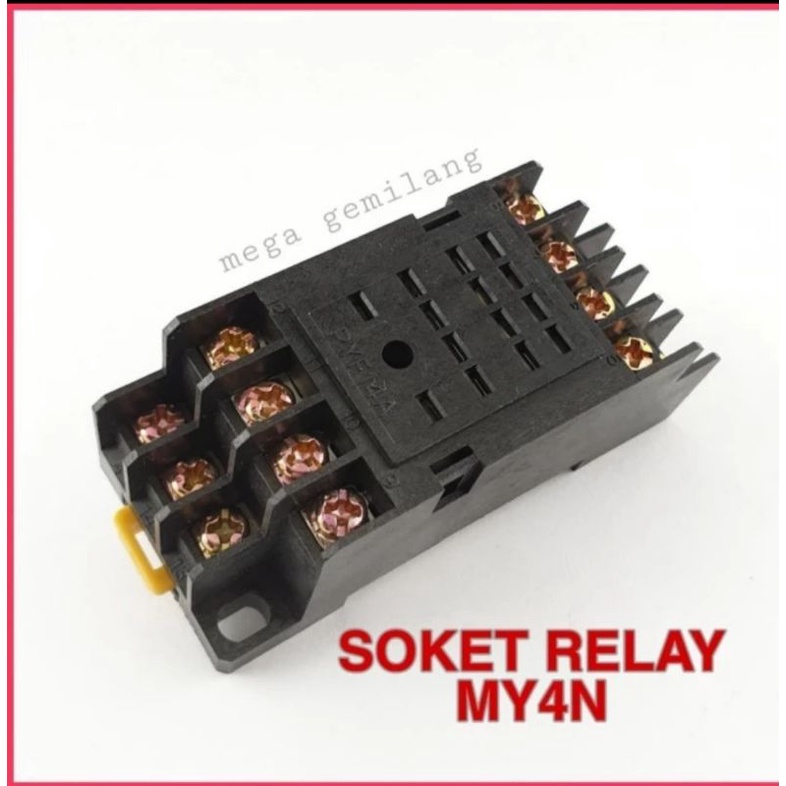 soket relay MY4N 14 PIN ZN (10pcs)