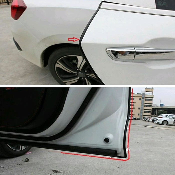 List Pintu Mobil Universal Pelindung Pintu List karet Pintu 1 meter