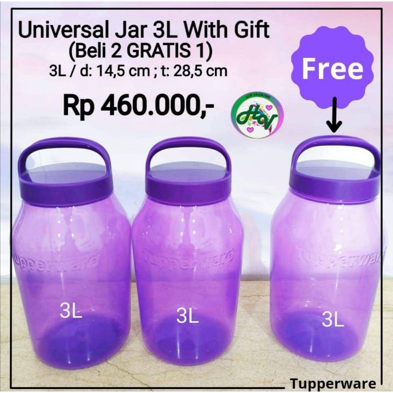 Universal Jar Tupperware / Tupperware toples