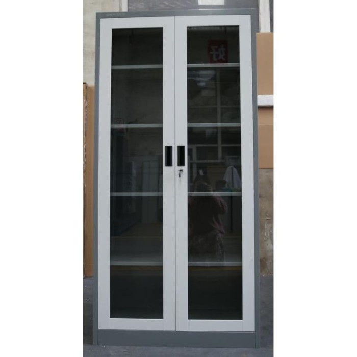 

READY Lemari Arsip Pintu Ayun Kaca Promo TERLARIS