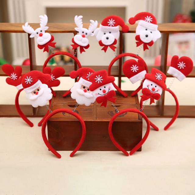 Bando natal aksesoris perayaan natal christmas headband