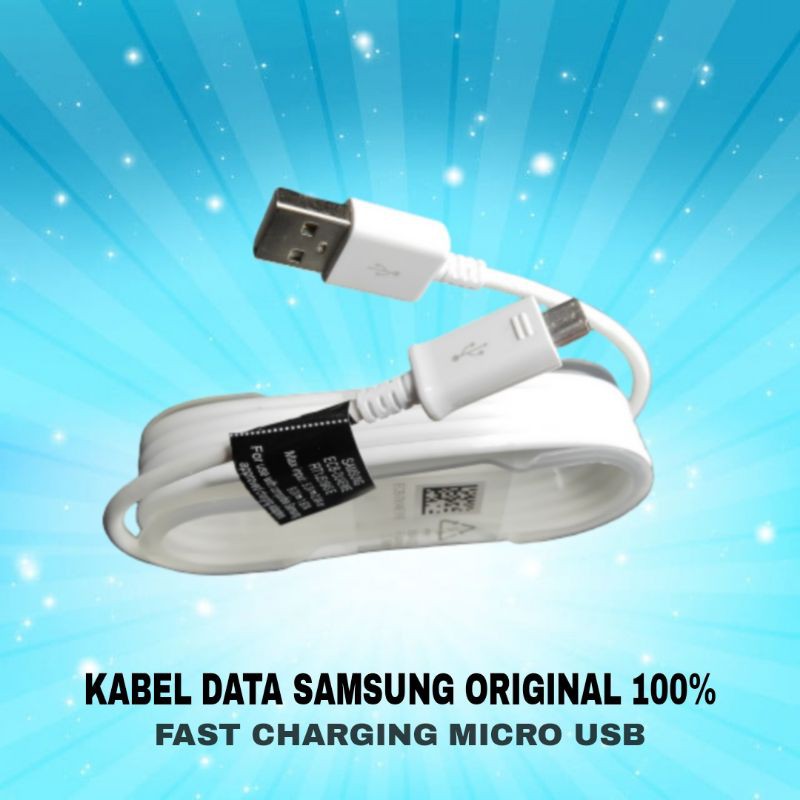 Kabel Data Samsung Original 100% Fast Charging Micro USB