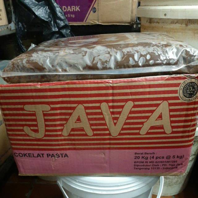 

Cokelat pasta / Filing Coklat merk Java - 5kg