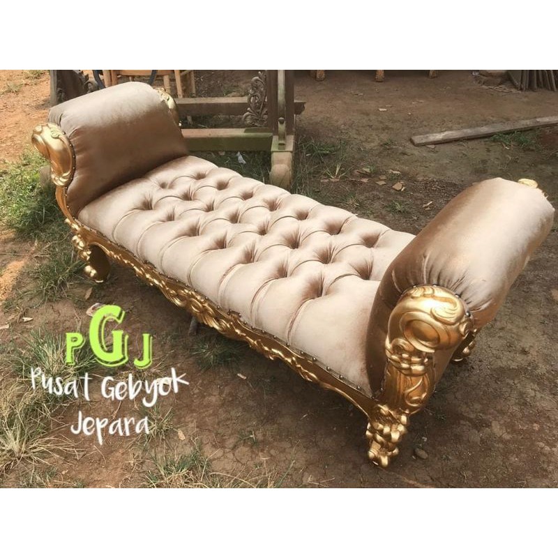 STOOL SYAHRINI GOLD JATI