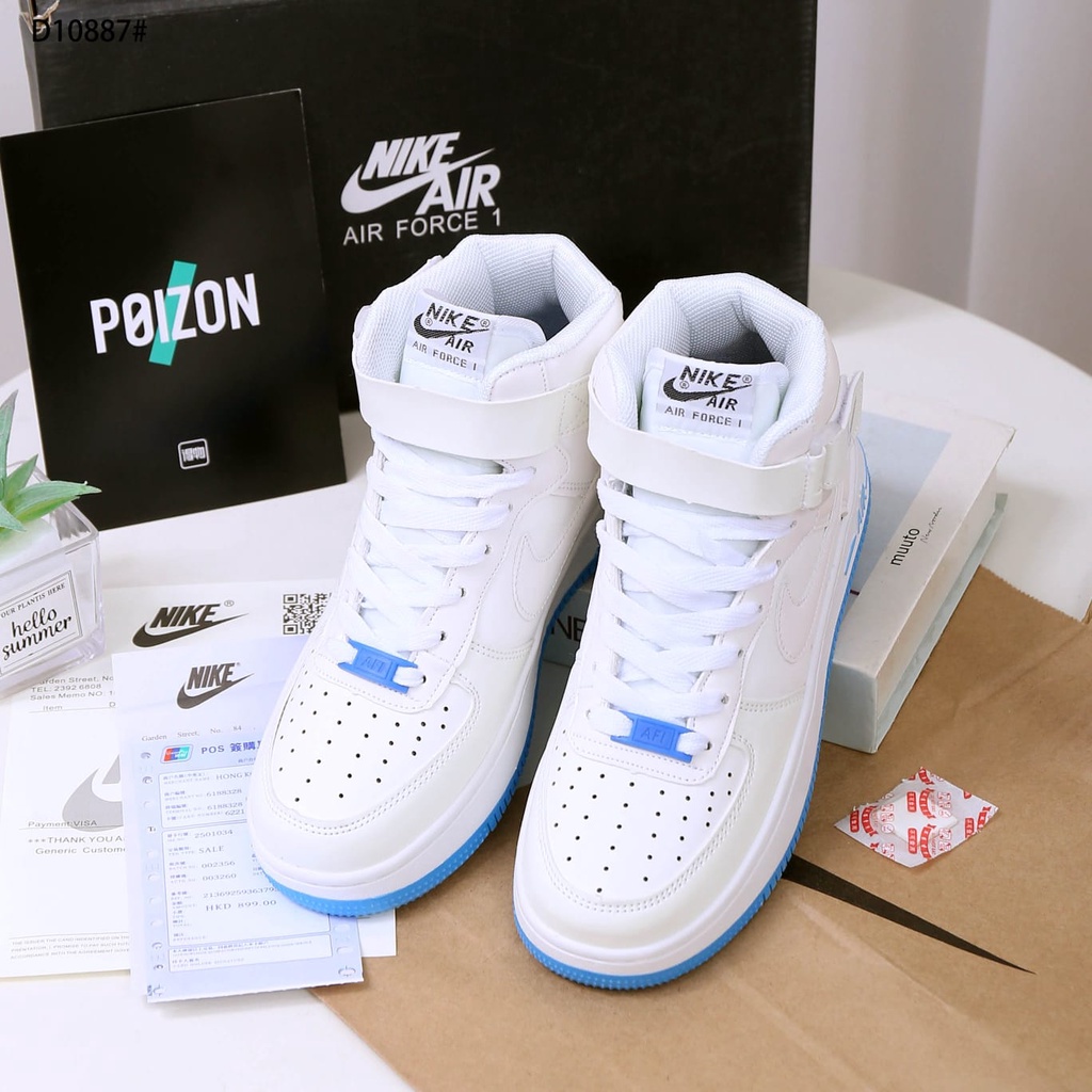 Air Force 1 Mid UV Reactive Swoosh D10887#