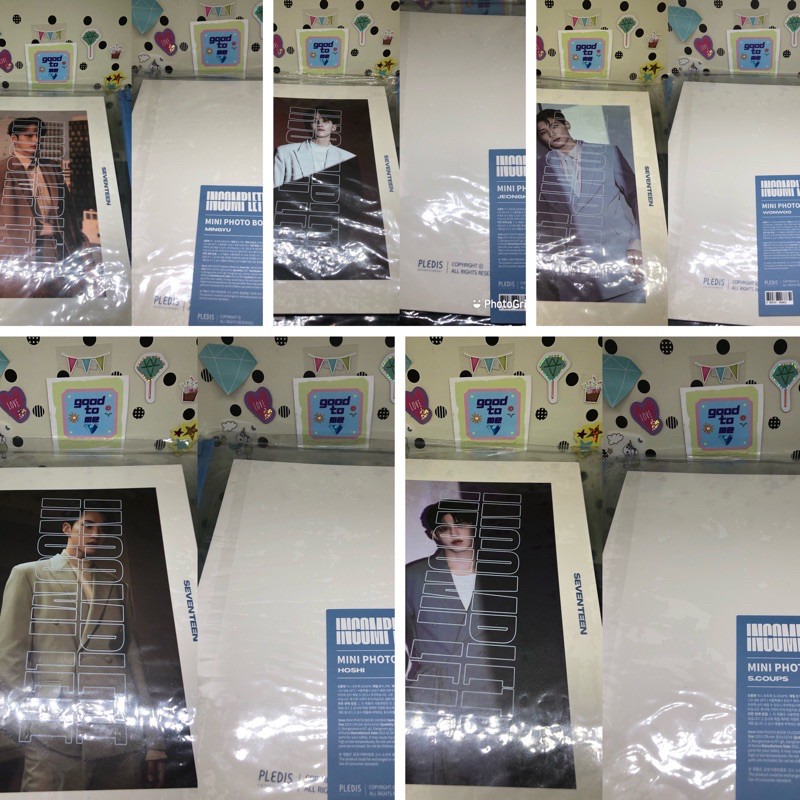 Official Merchandise Seventeen concert 2021 Incomplete - Mini Photo Book