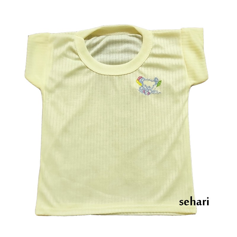 6 pcs - Baju oblong kaos bayi new born / baru lahir
