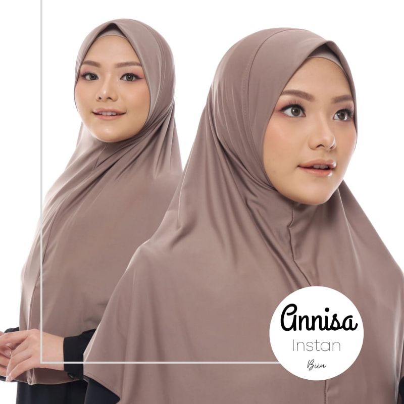 Jilbab Instan Jersey Premium Non Pet By Biiu