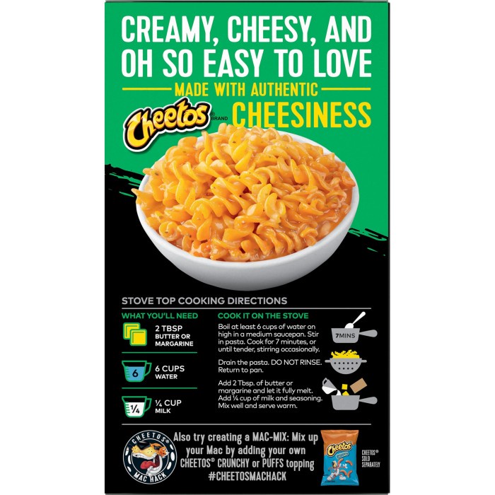 

Pasta-Aneka- Cheetos Mac N' Cheese | Macaroni And Cheese | Made In Usa - Jalapeno -Aneka-Pasta.