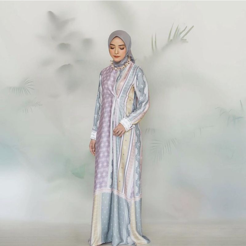 Edelweis Dress Lilymint size S by Vanilla hijab