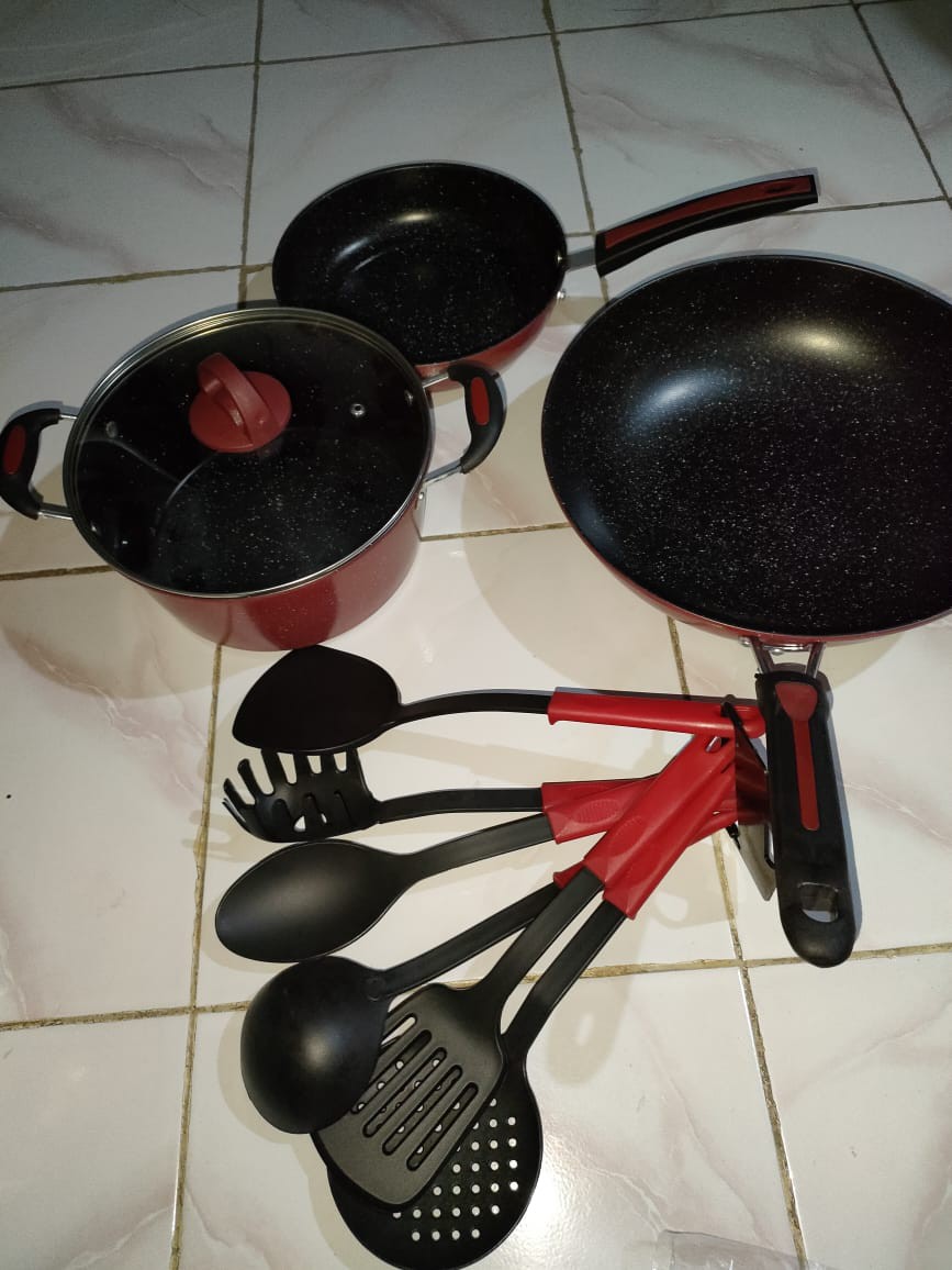 Panci Set Gsf 4pcs Teflon Series Gsf G-2429 - Gsf 2429 - Gsf2429 / Gsf 2529 / Gsf-2529 / Gsf2529