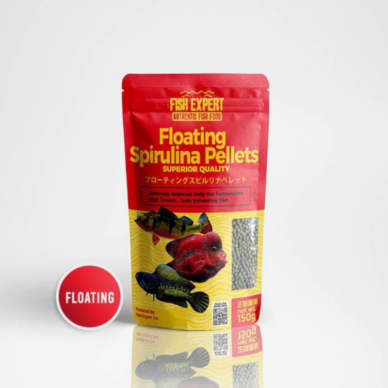 FISH EXPERT SPIRULINA PELLET FLOATING 150GR