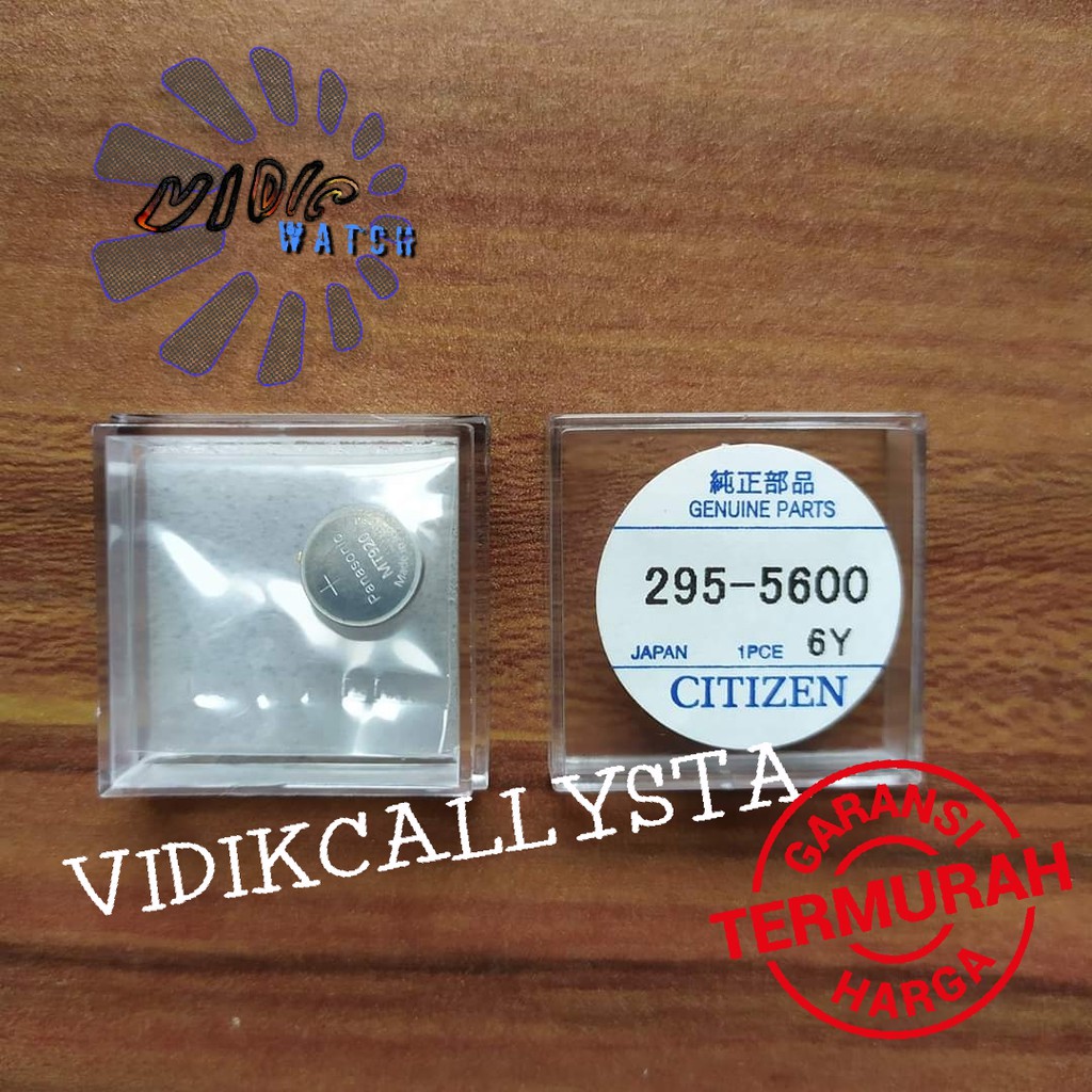 Baterai MT920 MT 920 Capasitor Citizen Ecodrive 295-5600 MT920