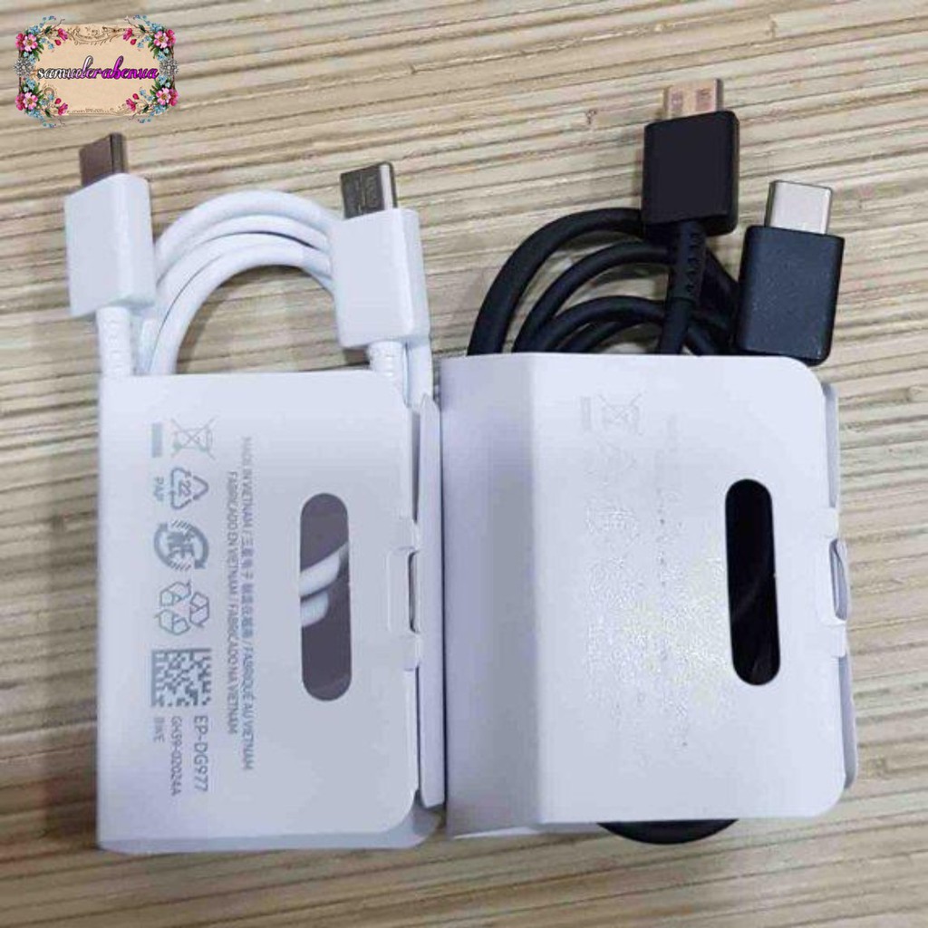 BM043 Kabel cable data Samsung note10 A70s a80 note20 s20 s21 original tipe c To tipeC FastCharging SB1173