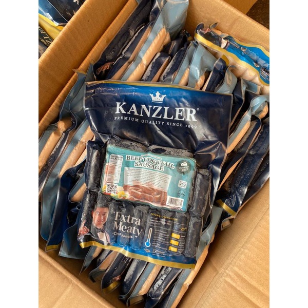 

kanzler sosis beef cocktail 250 gr / sosis sapi premium