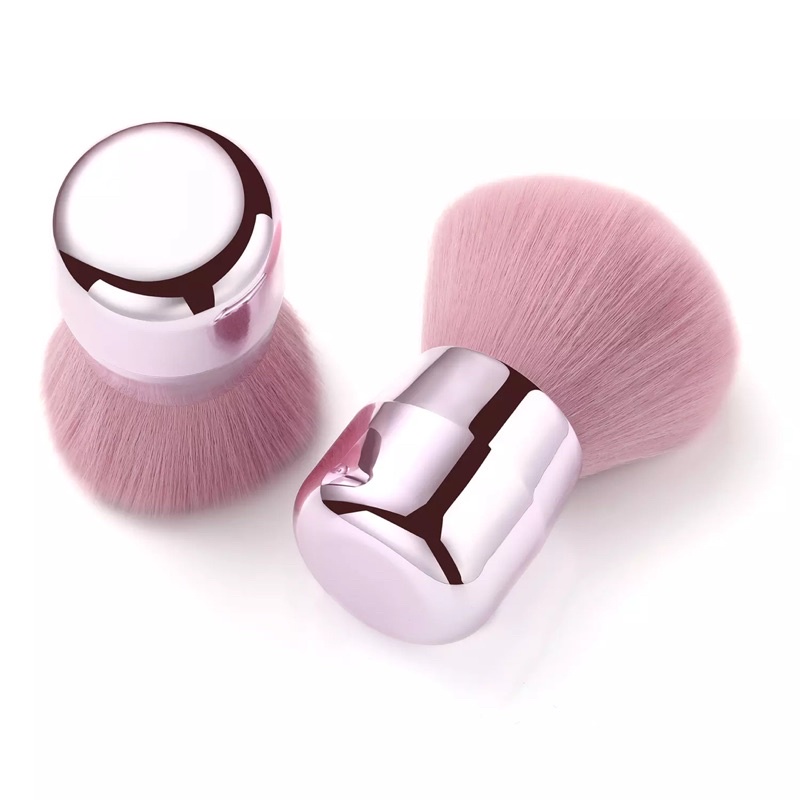 NAIL DUST BRUSH BIG PINK PREMIUM KUAS BLUSH ON BRUSH NAIL BRUSH KUAS DEBU KUKU