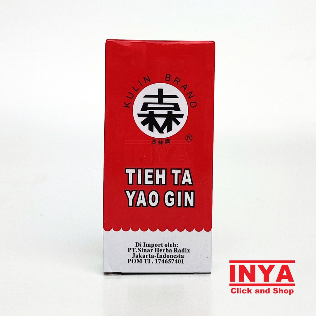 TIEH TA YAO GIN KULIN BRAND 30cc - Obat Luka &amp; Memar