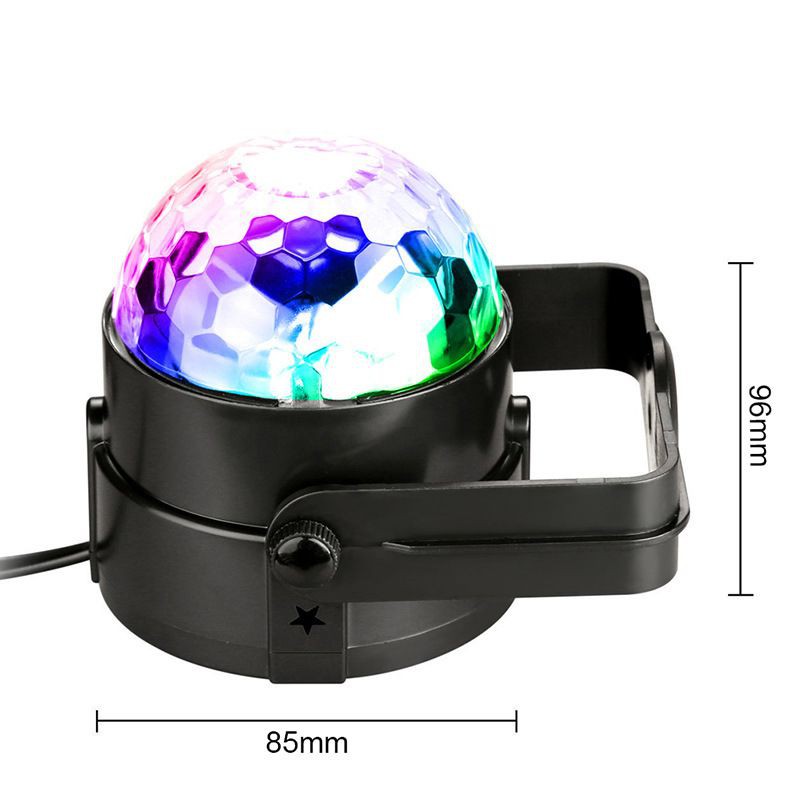 Lampu Disco Full Warna LED putar colour Rainbow RGB