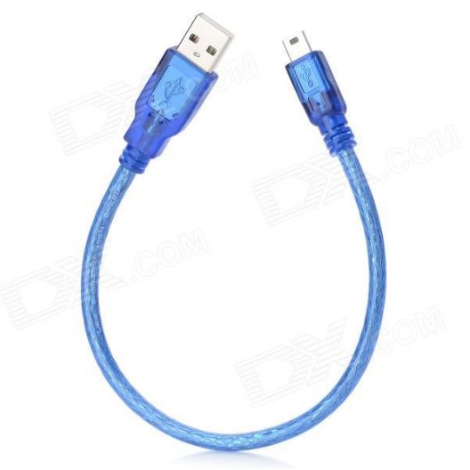 mini usb CABLE DATA FOR ARDUINO NANO 30cm