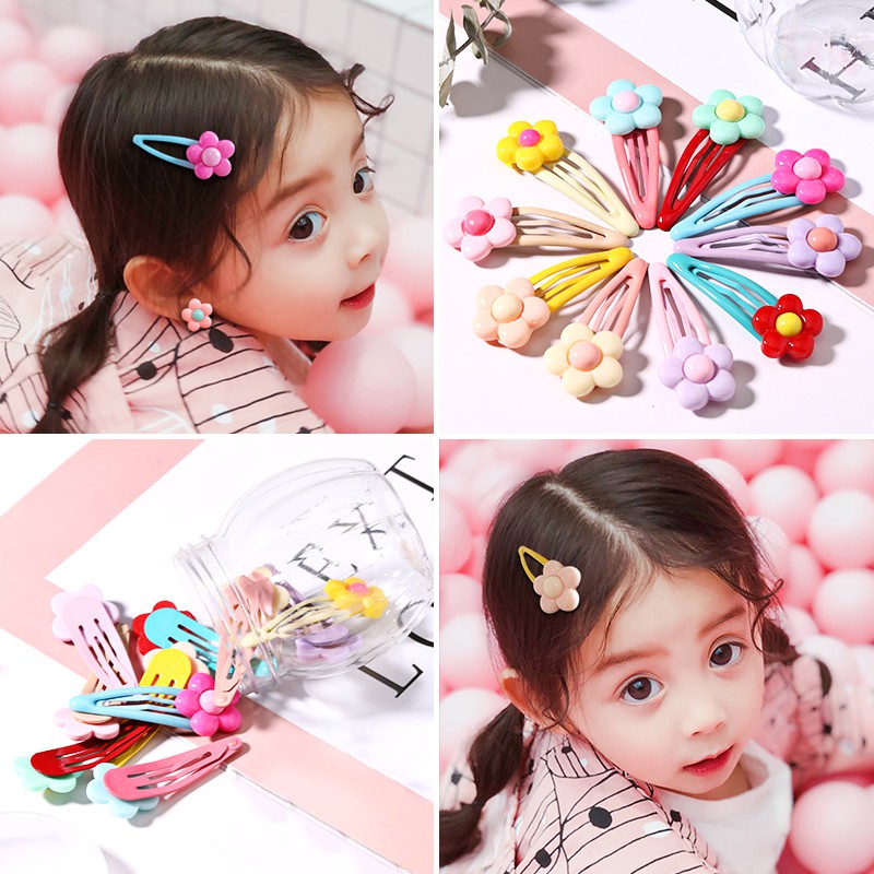 Anak anak korea  jepit  rambut  bunga  Gadis lucu tidak 