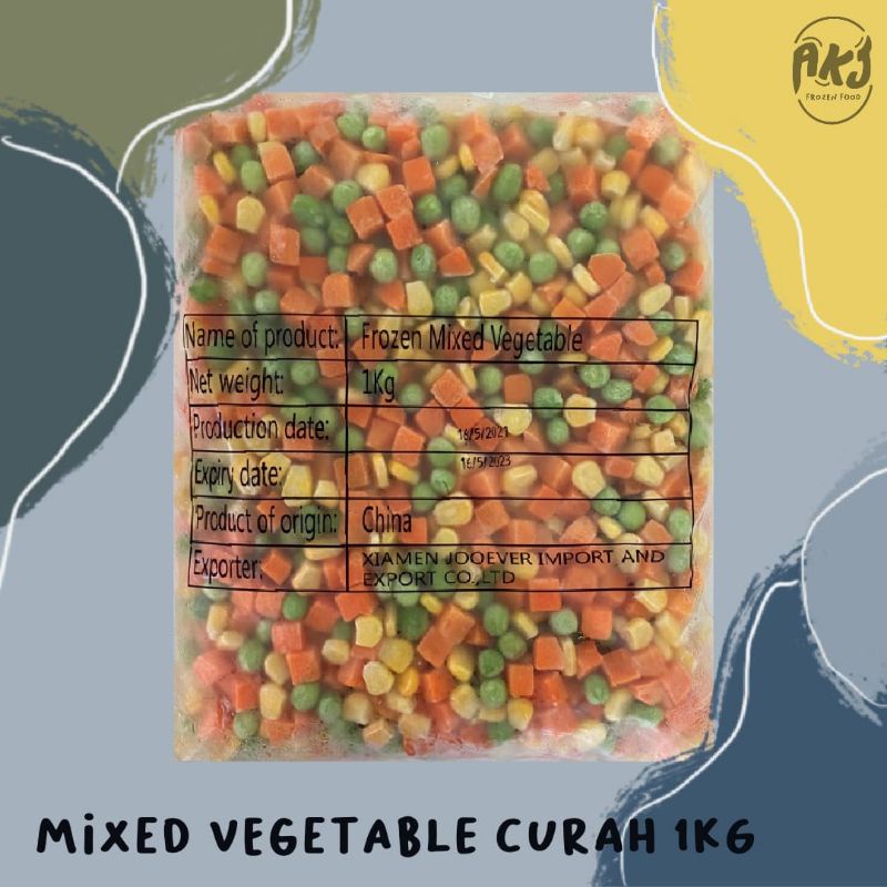

Sayur Campur - mix Vegetable Curah 1kg