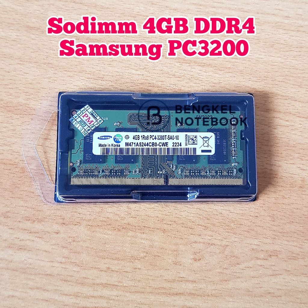 SODIMM 4Gb DDR4 Samsung PC3200 PC25600