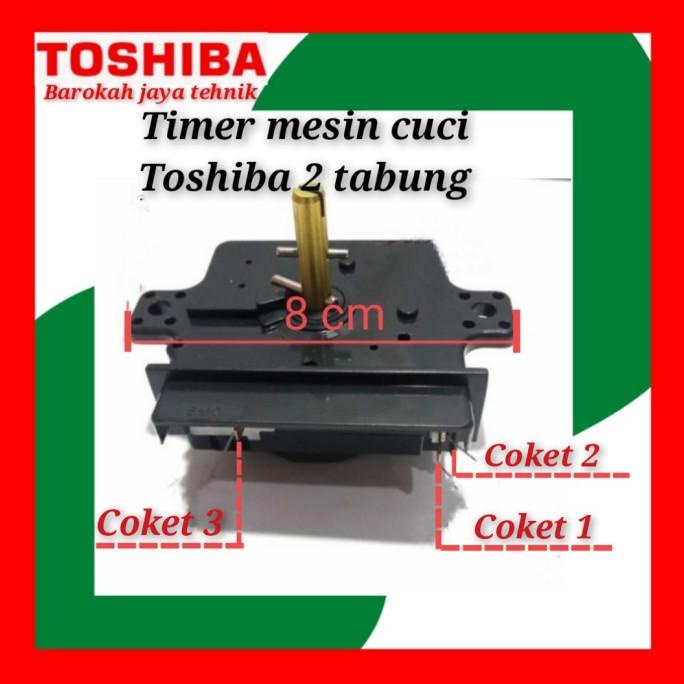 Timer mesin cuci Toshiba 2 tabung