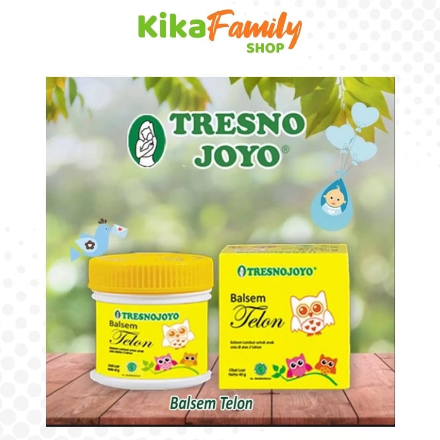Balsem Bayi TRESNO JOYO Balsem Telon 20g 40g Balsem TresnoJoyo