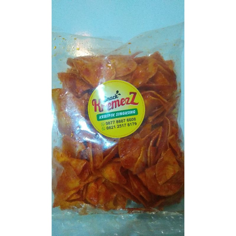 

Keripik Singkong Pedas, Renyah dan pedasnya pas. 200 gr