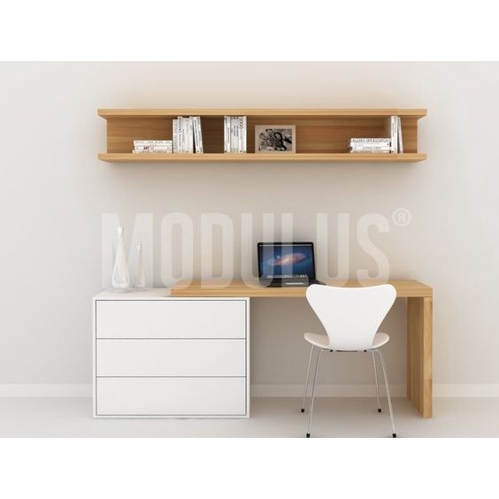 Meja Kerja Kantor/Meja Kerja Rumah/Meja Belajar Panjang 120 cm Tinggi 75 cm Lebar Media 50 Satu Set 