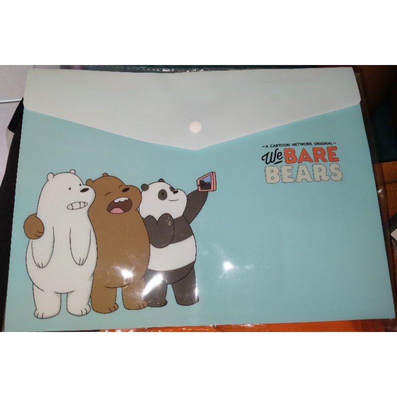 

We Bare Bears Horizontal File Folder MINISO