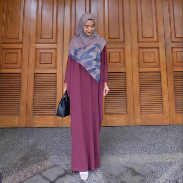 Kejora dress warna raspberry by azmiza