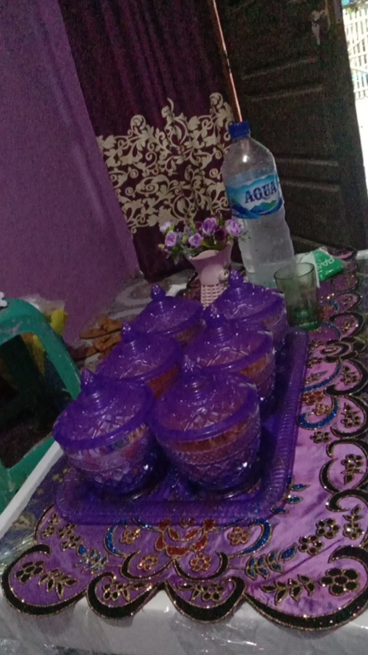 Toples Kue Kering / Toples Tempat Kue Lebaran Natal Imlek / Toples Sakura Genki Market