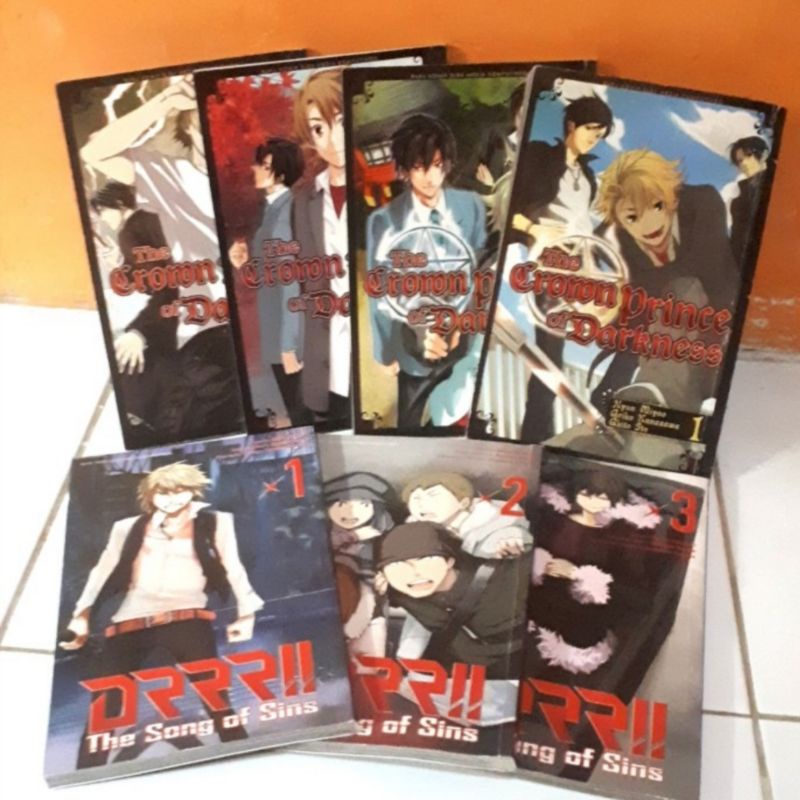 Komik "The Crown Prince of The Darkness"/ "The Song of Sins"