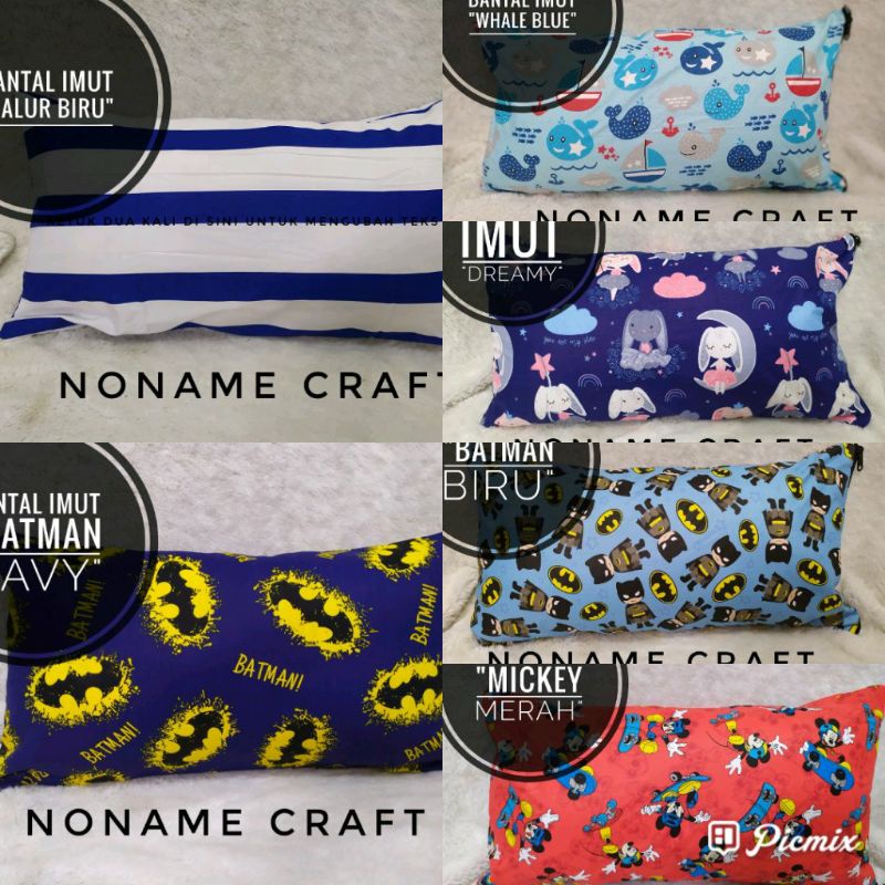 Bantal Imut Panjang Dan Sarung Termurah Size 30x60 Homemade